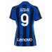 Cheap Inter Milan Edin Dzeko #9 Home Football Shirt Women 2022-23 Short Sleeve